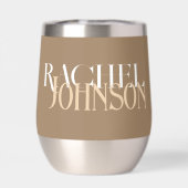 Personalisierte Namen Stilbeige (Rückseite)