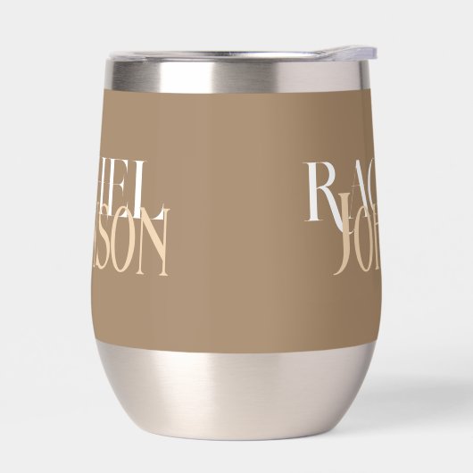 Personalisierte Namen Stilbeige (Links)