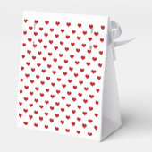 Personalisierte Namen und Datum der Hochzeit von R Geschenkschachtel (Rückseite)