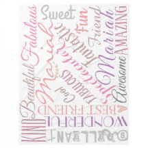 Personalisierte Namen und Wörter der Liebe 'n Freu