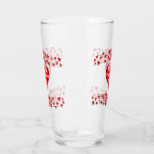 Personalisierte Namen Valentines Forever Glass Cup Glas (Links)