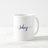 Personalisierte Namens-Tasse Kaffeetasse (VorderseiteRechts)