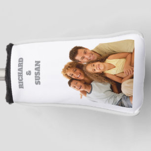Personalisierte Namens- und Foto-Golfschlägerkopfa Golf Headcover