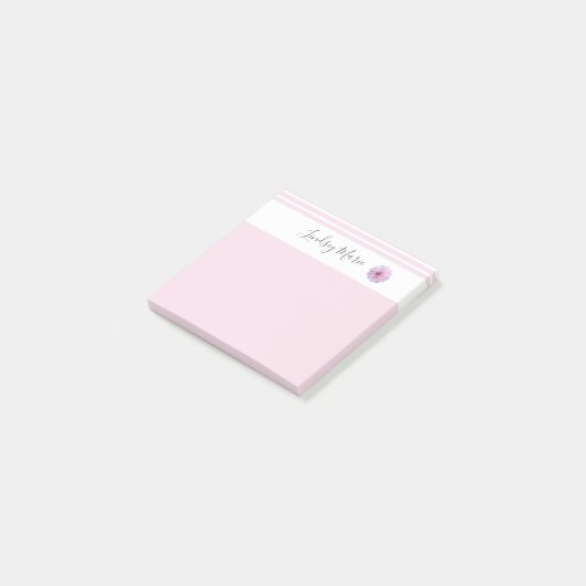 PERSONALISIERTE Namensangaben Post-it Klebezettel (angewinkelt)