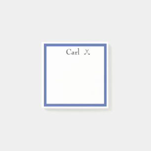 PERSONALISIERTE Namensangaben Post-it Klebezettel