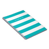 Personalisierte Namensauflösung Farbe und Weiße St Notizblock (Rechte Seite)