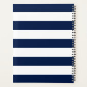 Personalisierte Namensauflösung Farbe und Weiße St Planer (Rückseite)