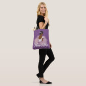 Personalisierte Namensballerina-afrikanischer Tasche (Am Model)