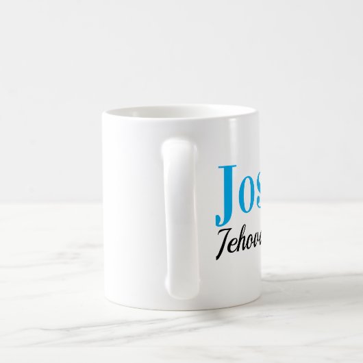 Personalisierte Namensbedeutung Joseph Kaffeetasse (Henkel)