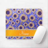 Personalisierte Namensblaue Mousepad (Mit Mouse)