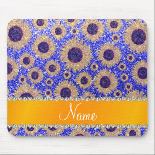 Personalisierte Namensblaue Mousepad