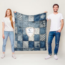 Personalisierte Namensdenim-Patches für Sie