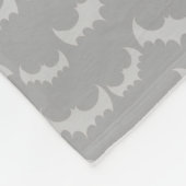 Personalisierte Namensfrankenstein Grauschläger Fleecedecke (Ecke)