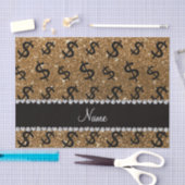 Personalisierte NamensgoldGlitter-Dollarzeichen Seidenpapier (Handwerk)