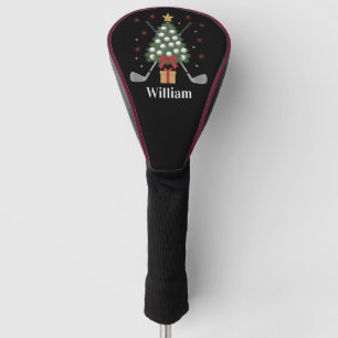 Personalisierte Namensgolfbaum-Ausrüstung Weihnach Golf Headcover