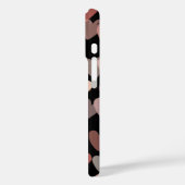 Personalisierte Namensinnenkur schwarz-rot Case-Mate iPhone Hülle (Rückseite / Links)