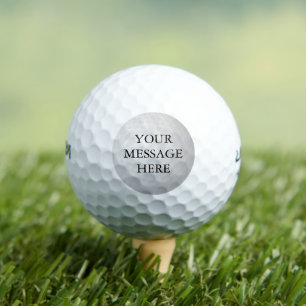 Personalisierte Namensnachricht Golfball