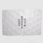 Personalisierte Namensnachricht Golfhandtuch (Horizontal)