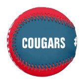 Personalisierte Namensnummer und Teamfarben Baseball (Vorderseite Links)