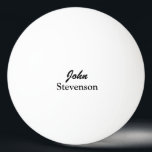 Personalisierte Namensping pong Bälle für Tischtennisball<br><div class="desc">Personalisierte Name oder Monogramm Ping pong Bälle für Tischtennis.  Personalizable mit Text oder Ihr Logo,  Foto,  Bild oder Bild. Addieren Sie mit Monogramm Namensintitials.</div>