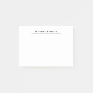 Personalisierte Namenspost-itanmerkungen Post-it Klebezettel