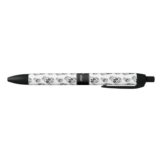 Personalisierte Namensschädel des raffinierten Kugelschreiber (Unterseite)