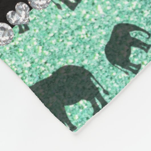 Personalisierte Namensseafoam Fleecedecke (Ecke)