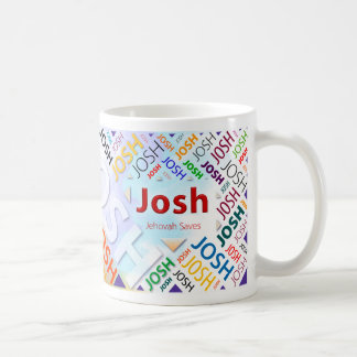 Personalisierte NamensTasse Josh Kaffeetasse