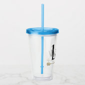 personalisierte Namenstrommel Acryltrinkbecher (Rechts)