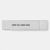 Personalisierte Namenstür Unterzeichnen Sie Ihre S Türschild (Vorderseite )