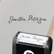 Personalisierte Namensunterschrift Schrift