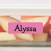 Personalisierte Nametag-Labels Etiketten (Befestigt)