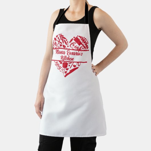 Personalisierte Nana All-over-Print-Schürze Schürze (InSitu)