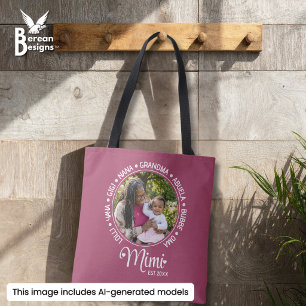 Personalisierte Nana Oma Gigi MIMI Gegründet Tasche