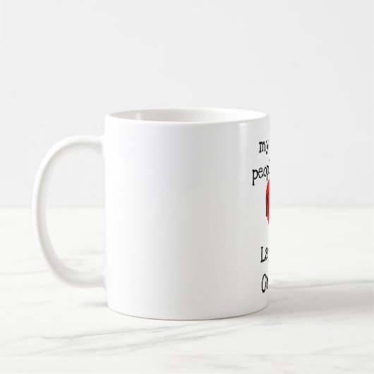 personalisierte Nana-Tasse mit Namen Kaffeetasse (Links)