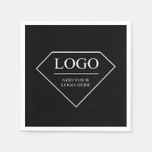 Personalisierte Napkins Custom Wedding Idee ADD LO Serviette (Vorderseite)