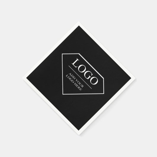 Personalisierte Napkins Custom Wedding Idee ADD LO Serviette (Ecke)