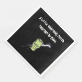 Personalisierte Napkins, Frankenstein Halloween Serviette (Ecke)