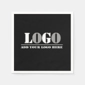 Personalisierte Napkins-Hochzeit kreieren Ihre eig Serviette (Vorderseite)