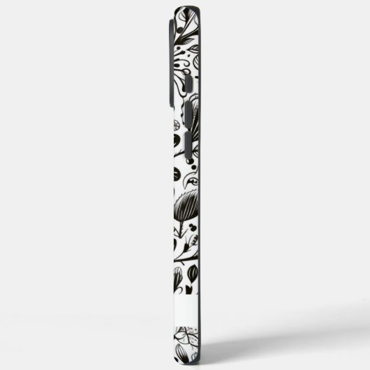 Personalisierte Naturdoodles Case-Mate iPhone Hülle (Rückseite / Links)