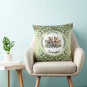 Personalisierte Naturekritter Kissen für Kinder (Stuhl )