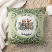 Personalisierte Naturekritter Kissen für Kinder (Decke)