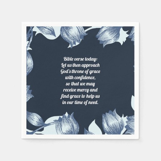 Personalisierte Naturkunst für serene Dekoration Serviette (Vorderseite)