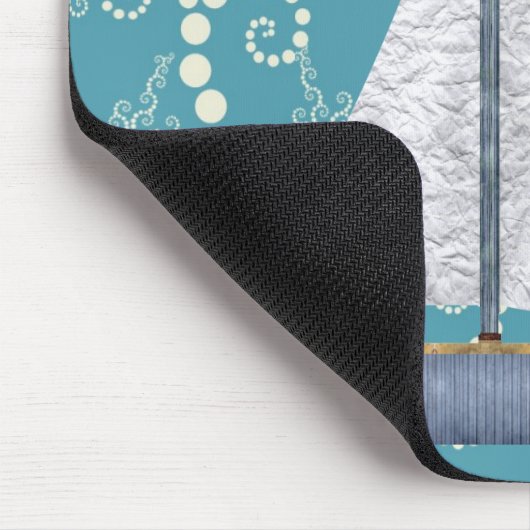 Personalisierte Nautic Sailboat Mousepad (Ecke)