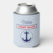Personalisierte nautische Dose Dosenkühler (Kanne Rückseite)