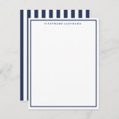 PERSONALISIERTE NAUTISCHE NOTE-KARTE MITTEILUNGSKARTE (Vorne/Hinten)