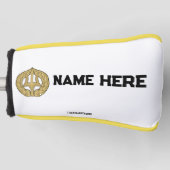 Personalisierte Navy Themed Golf Putter Abdeckung Golf Headcover (Vorderseite)