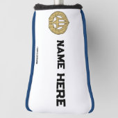 Personalisierte Navy Themed Golf Putter Abdeckung Headcover (Rotieren 90)