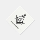 Personalisierte Neapel und Dekorationen Serviette (Ecke)