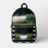 Personalisierte Nebelkatzen Bedruckter Rucksack (Vorderseite)